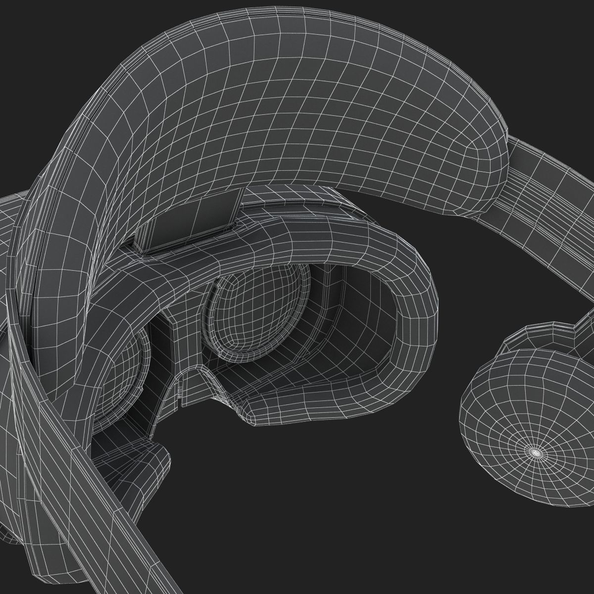 Samsung Winsows Mixed Virtual Reality Set 3D model_24