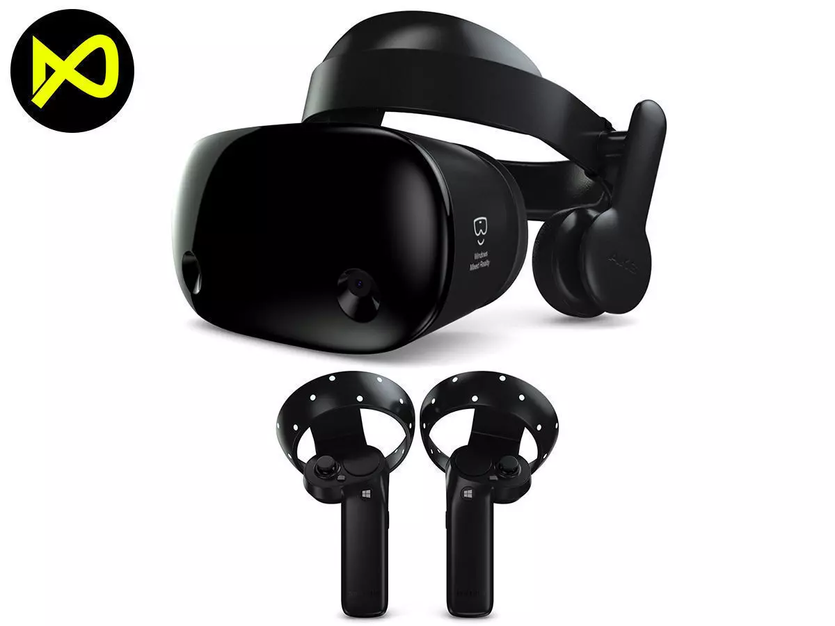 Samsung Winsows Mixed Virtual Reality Set 3D model_0