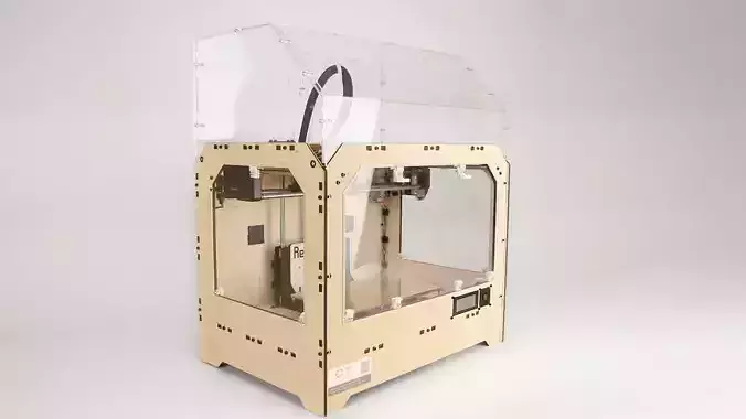 Laser cut Acrylic Casing for Replicator 1 Free 3D print model