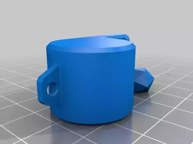 3D-printed whistle external pea