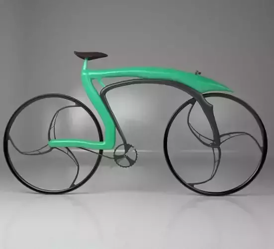 3D Bicycle - 3ds Max 2018
