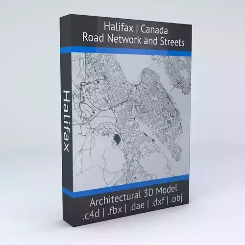 Halifax Road Network and Streets