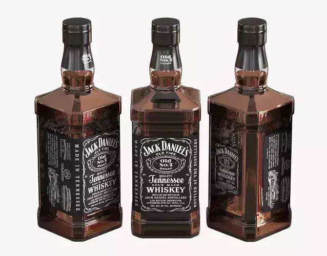 Jack Daniels Whiskey Bottle