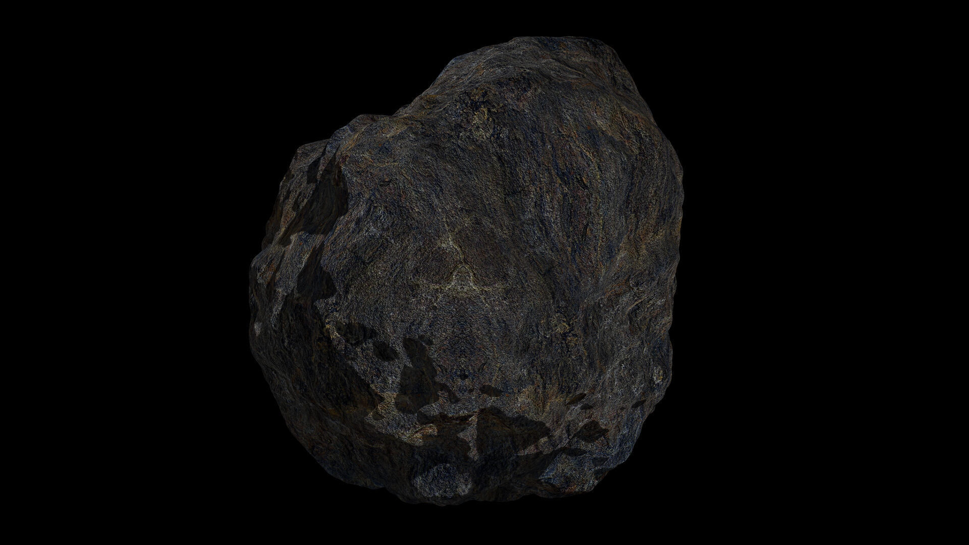 Fantasy Asteroid 4 3D model_7