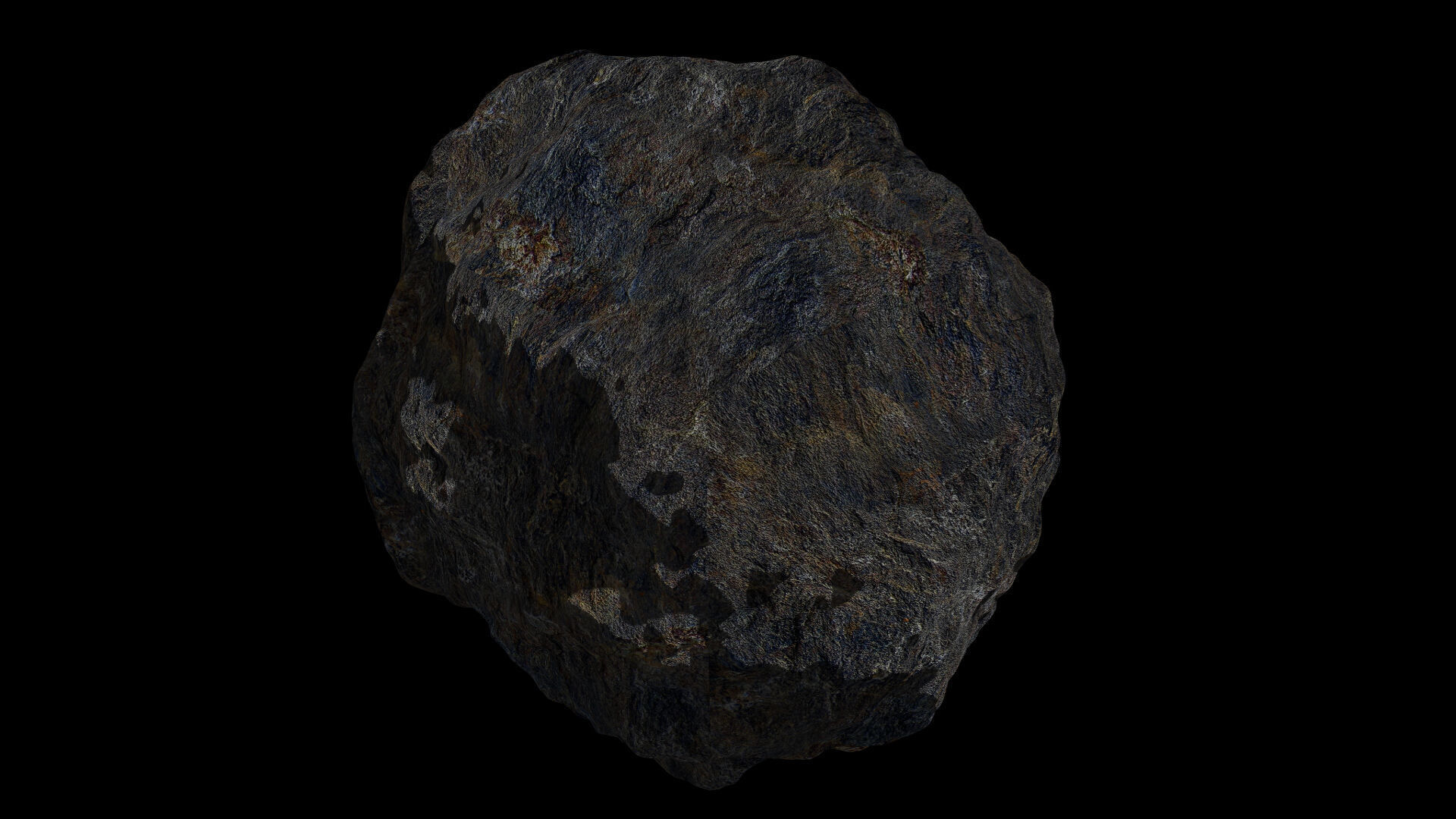 Fantasy Asteroid 4 3D model_1