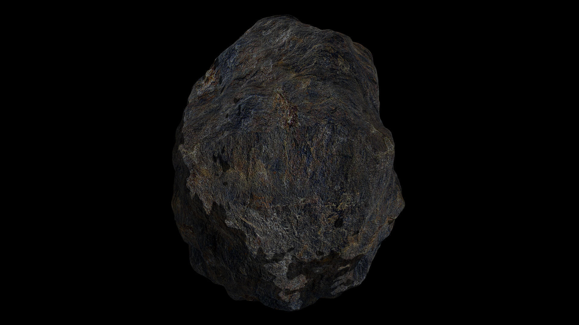 Fantasy Asteroid 4 3D model_3