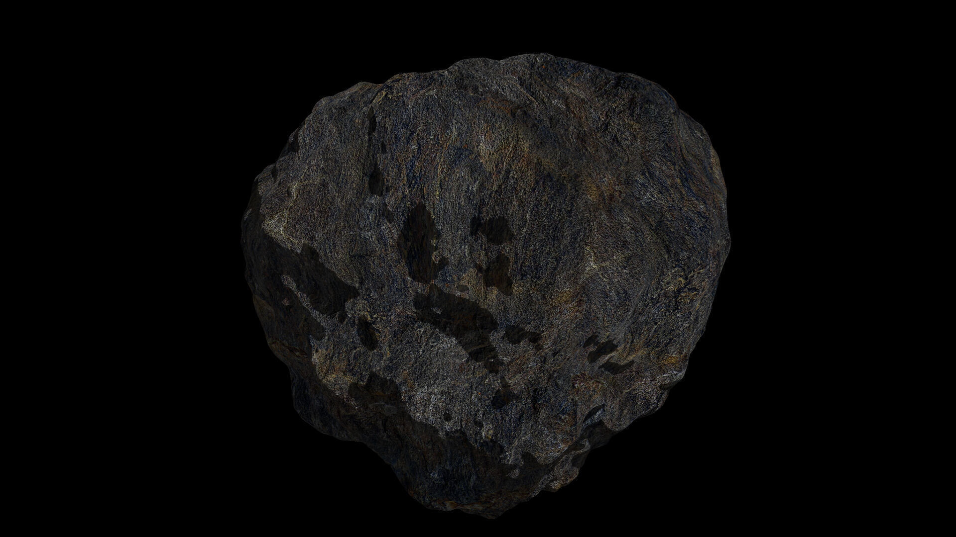 Fantasy Asteroid 4 3D model_2