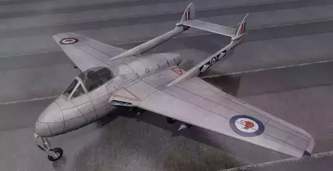 DeHavilland DH-100 Vampire FB Mk-5