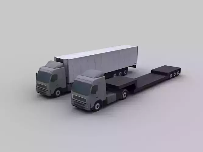Truck with Trailer 1