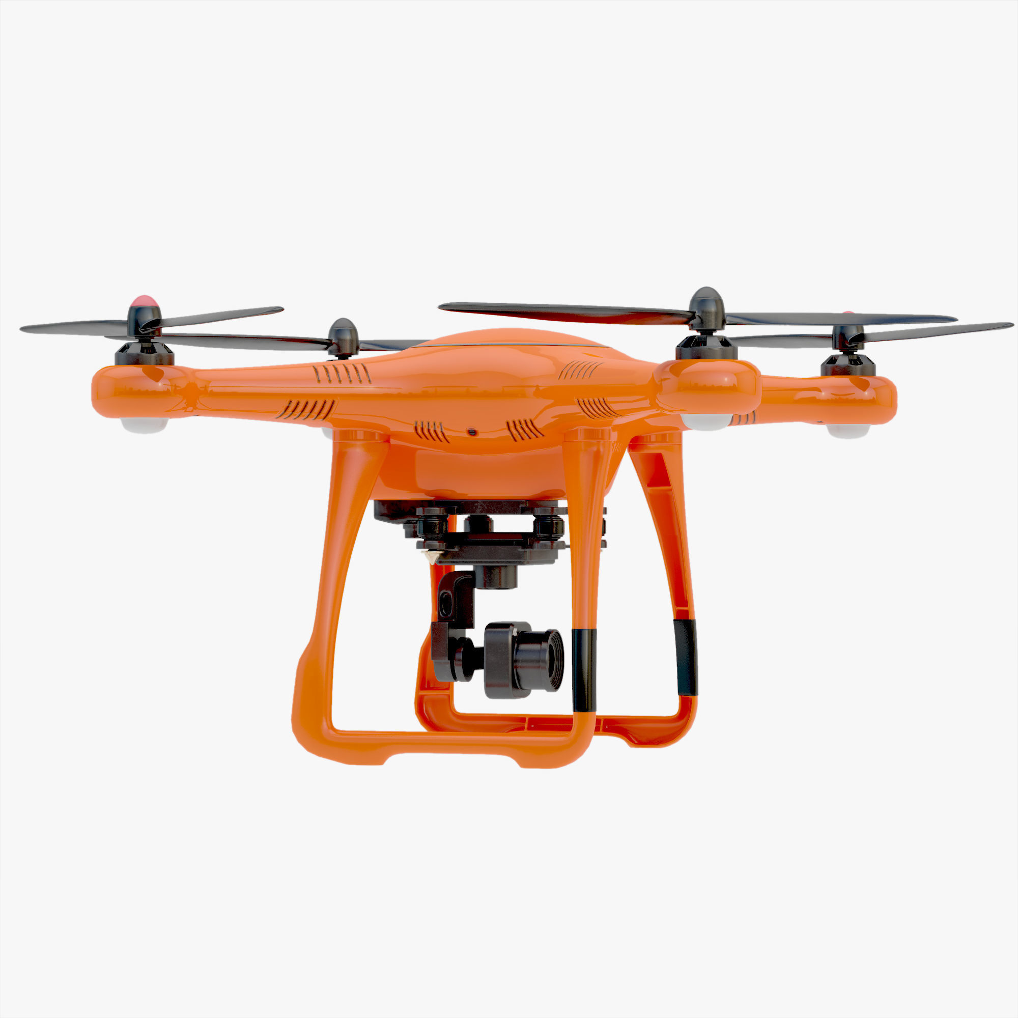 3D Animated Drone Autel Robotics X-Star 3D model_10