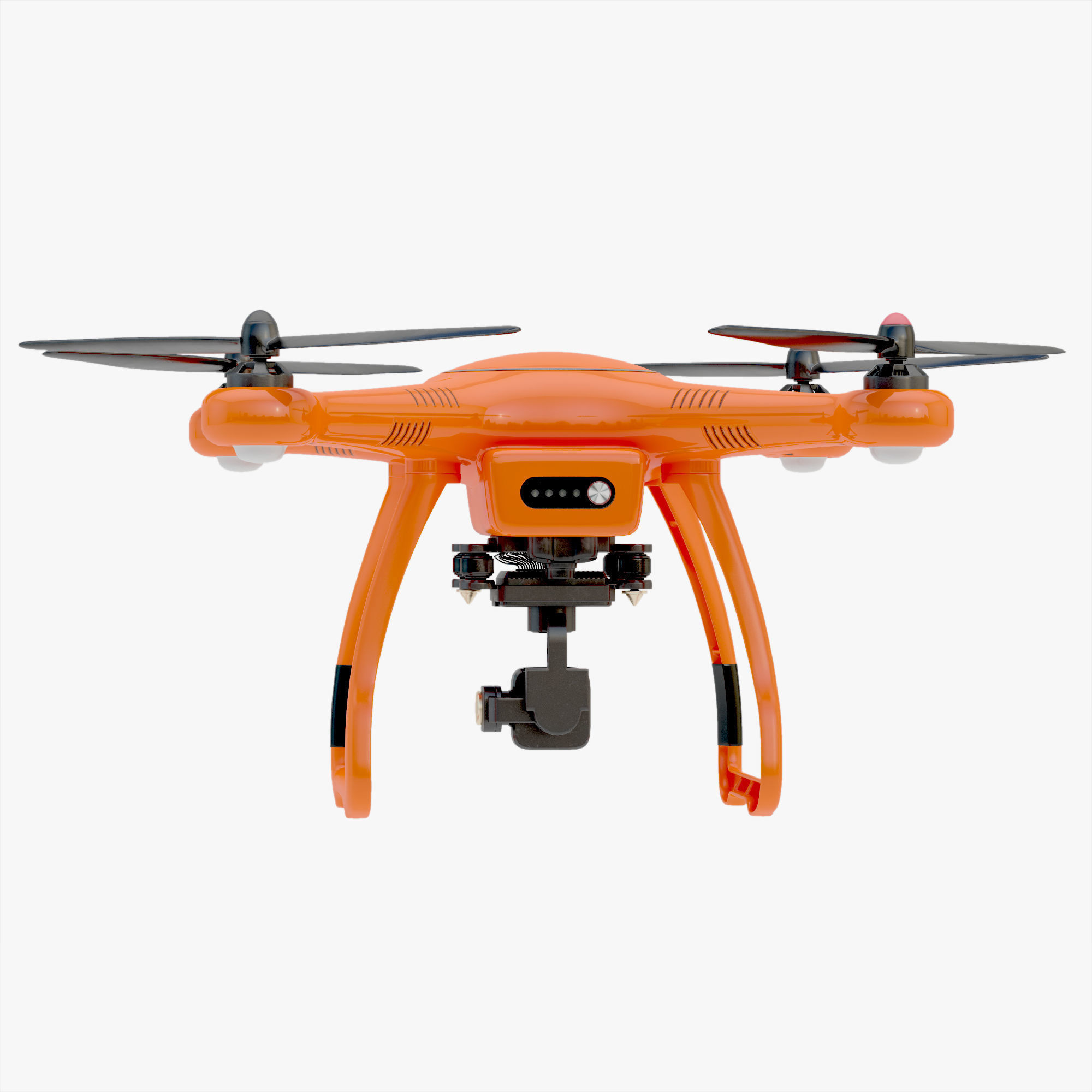 3D Animated Drone Autel Robotics X-Star 3D model_13