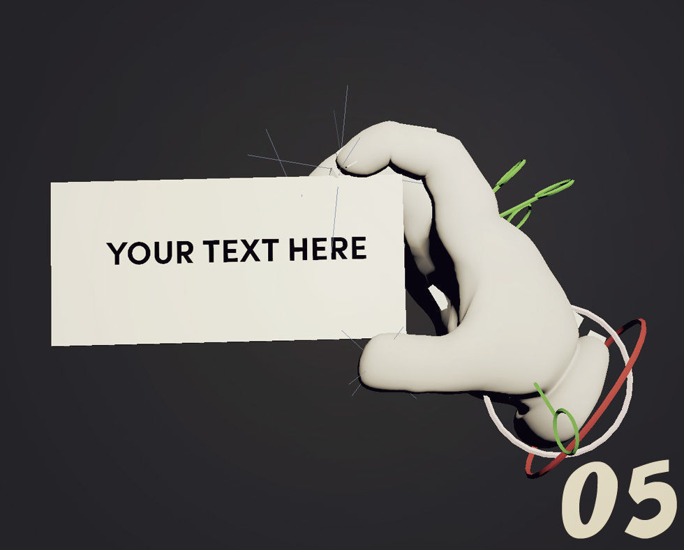 25 Cartoon Hand Animation 3D model animated | CGTrader