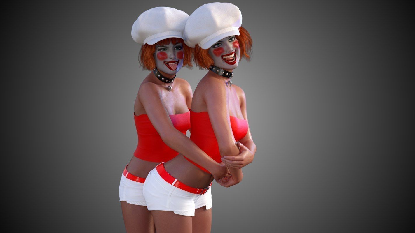 DeeDee Twins -Batman Beyond- 3D model_11