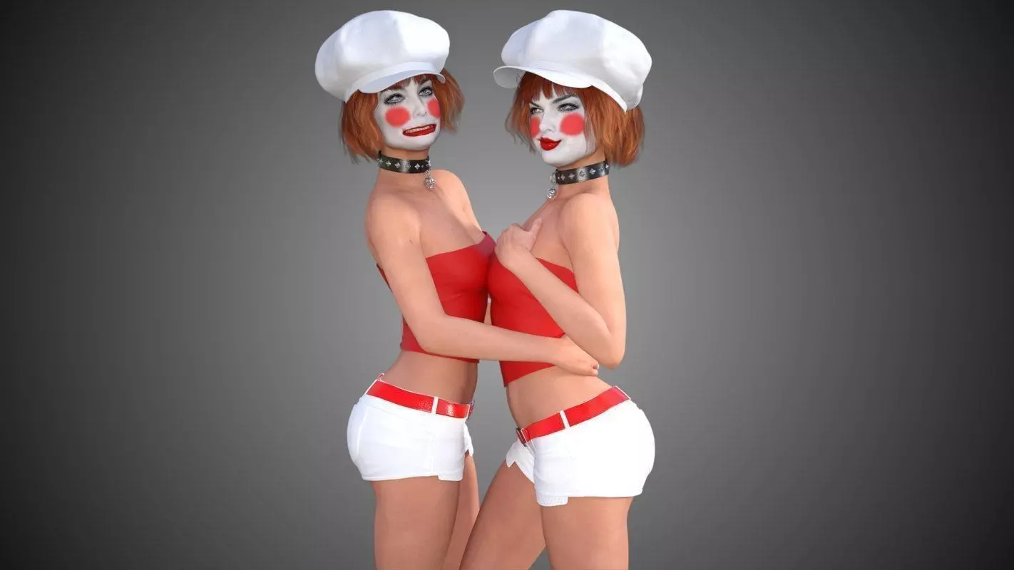 DeeDee Twins -Batman Beyond- 3D model_0