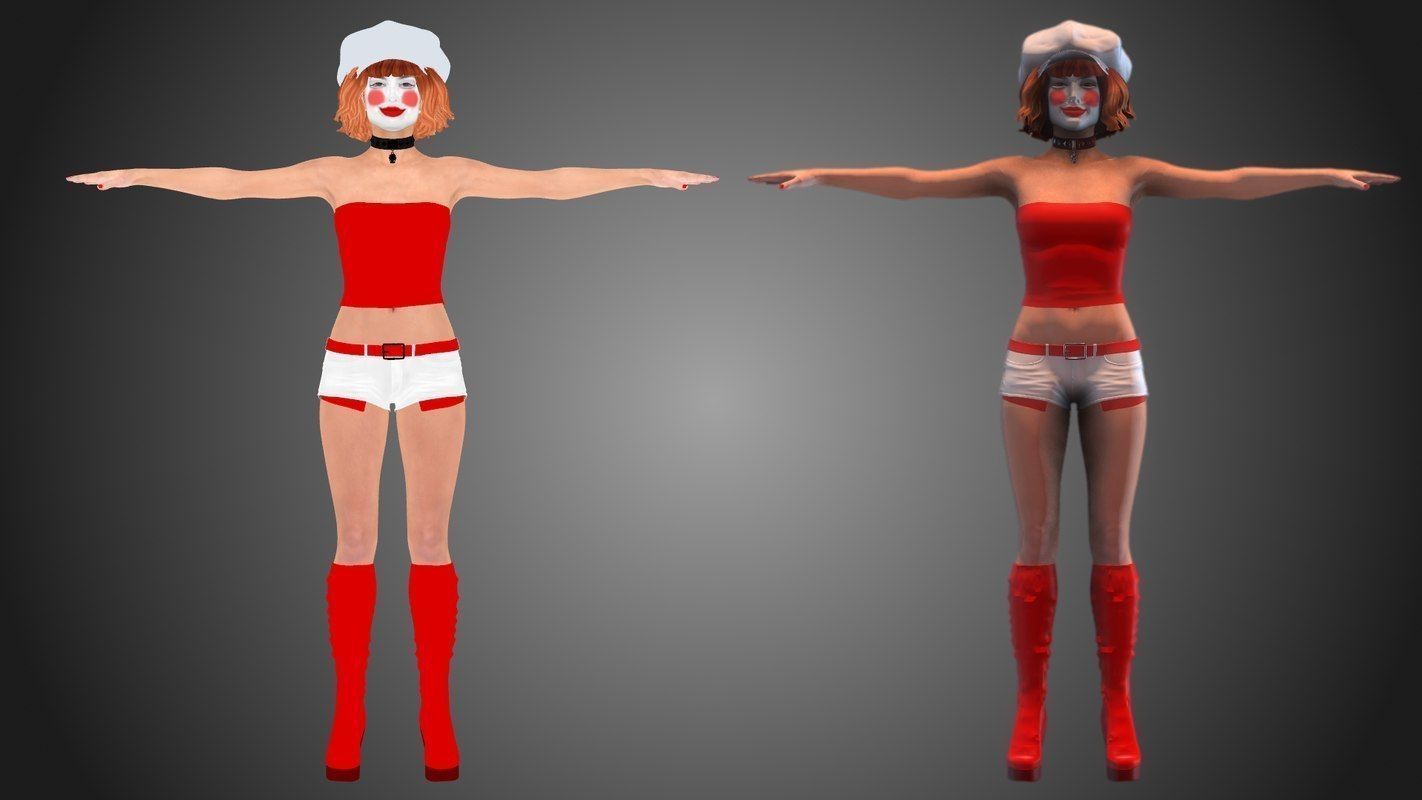 DeeDee Twins -Batman Beyond- 3D model_4