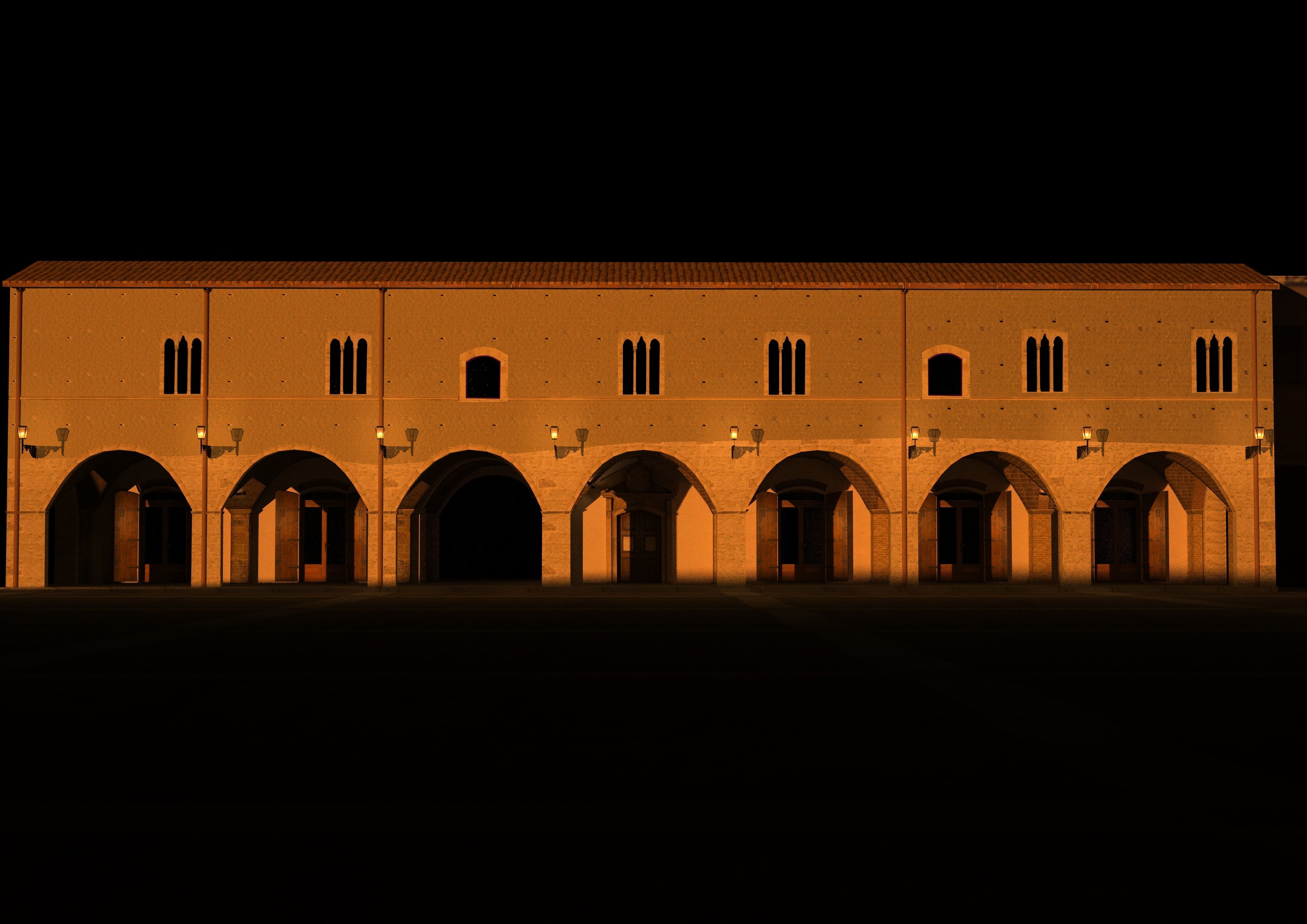 Palazzo Farnese Campli 3D print model_0