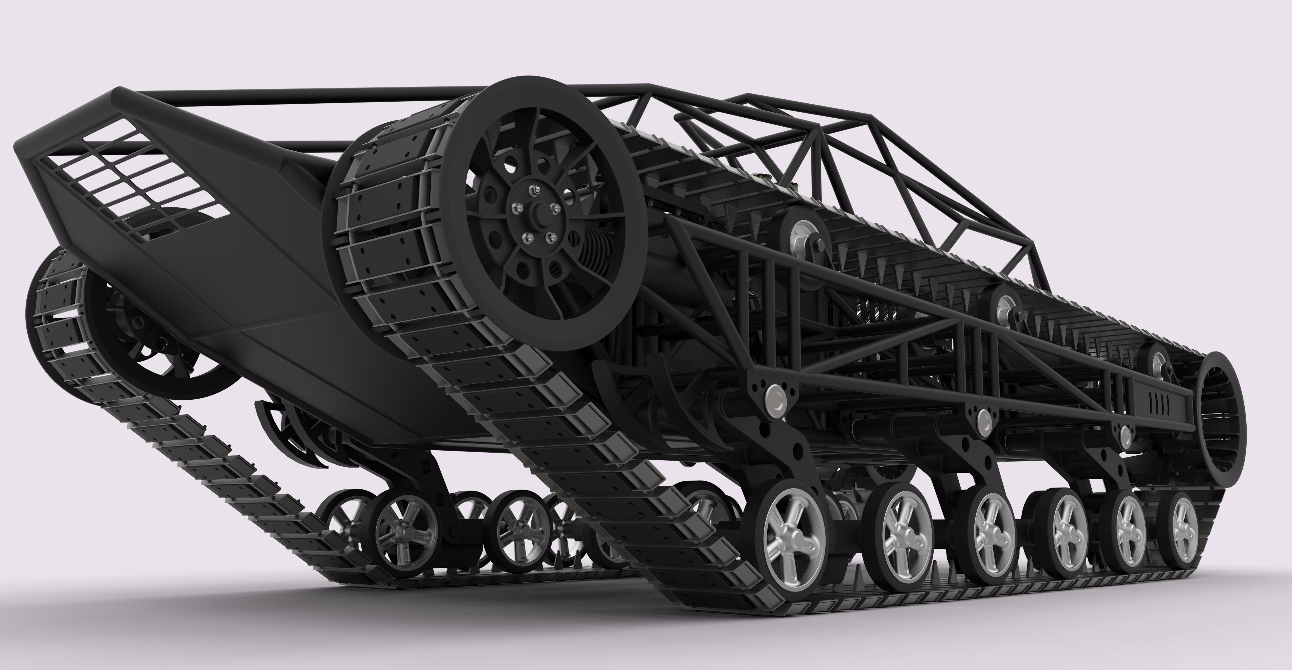 Tracked vehicle 1 3D model_19