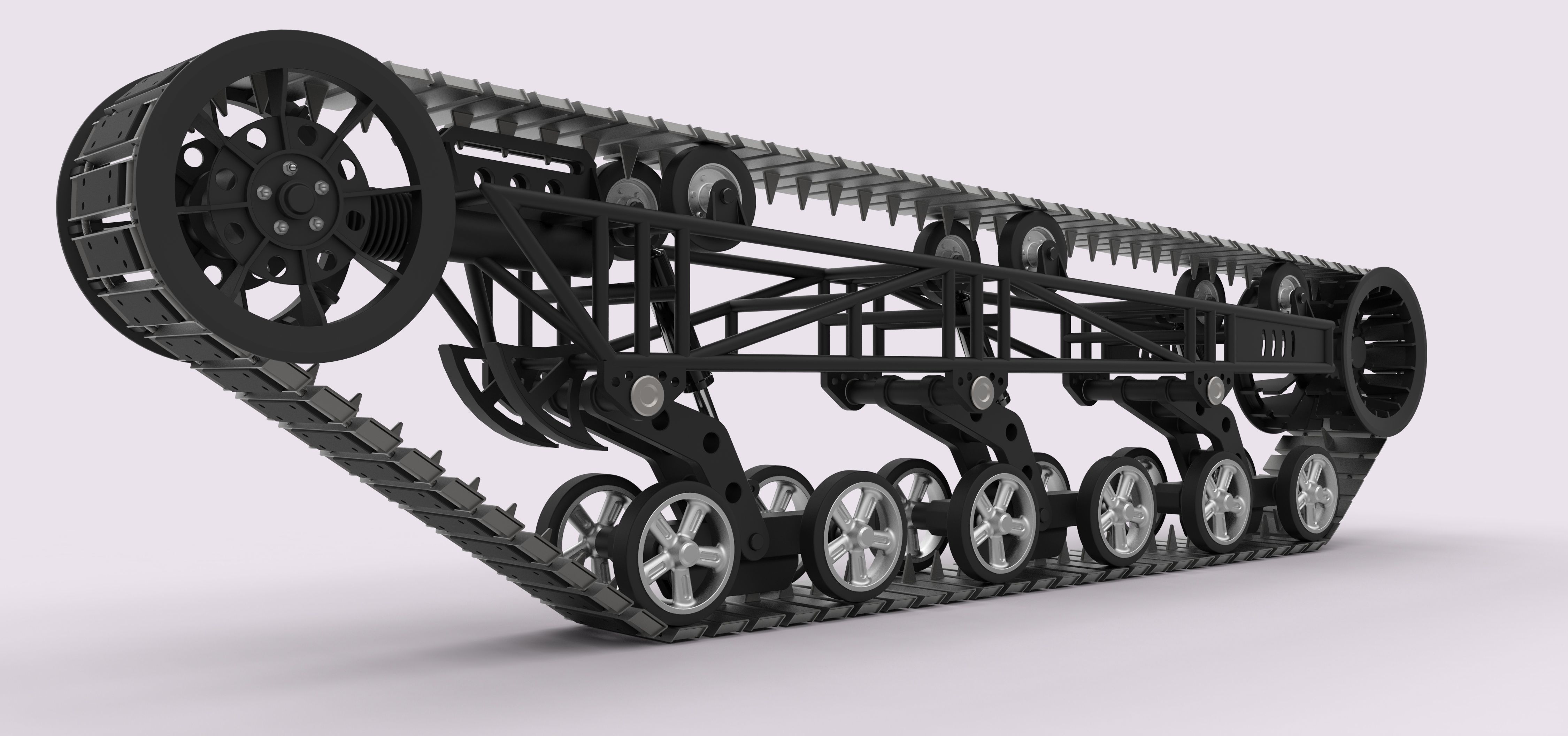Tracked vehicle 1 3D model_16