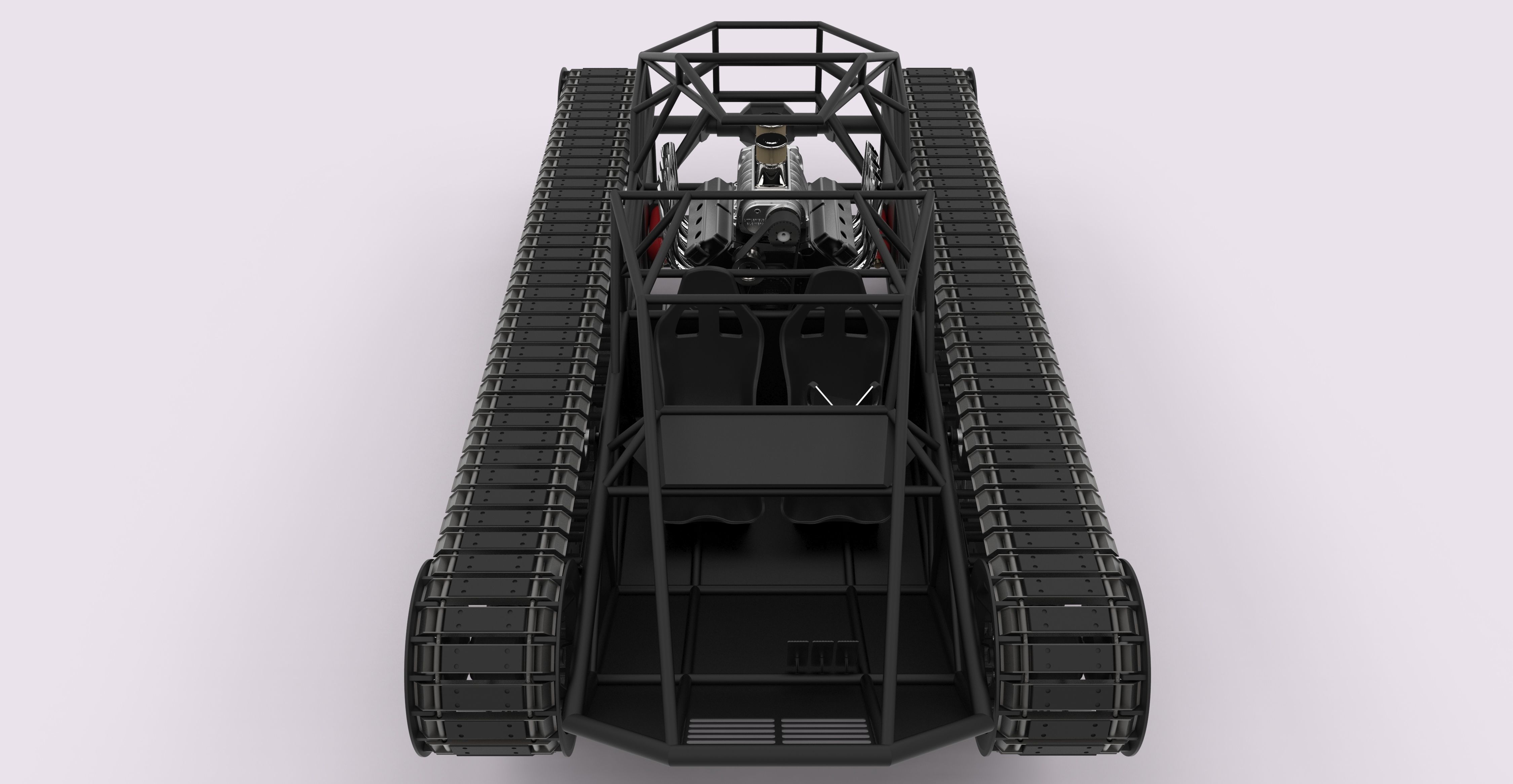 Tracked vehicle 1 3D model_5