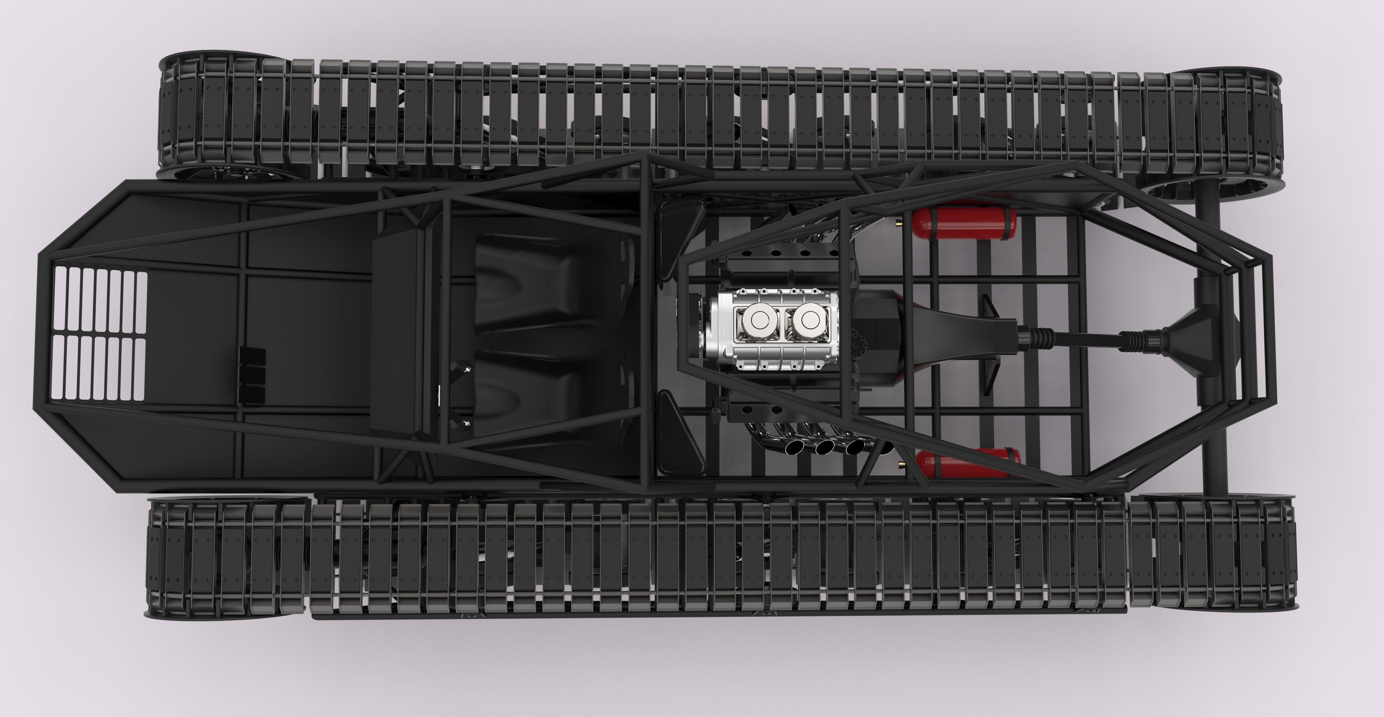 Tracked vehicle 1 3D model_10