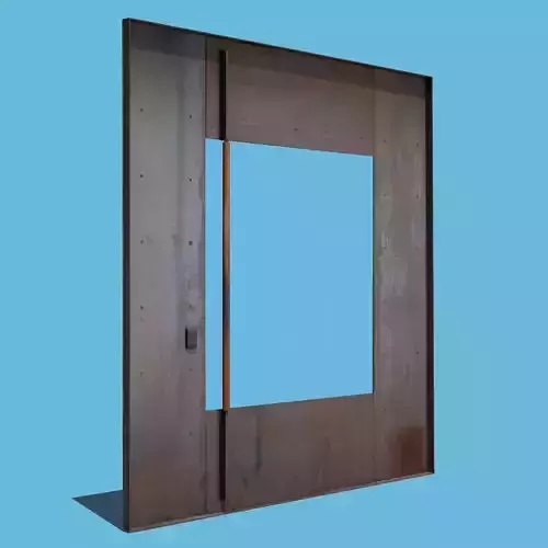 Square Metal Door