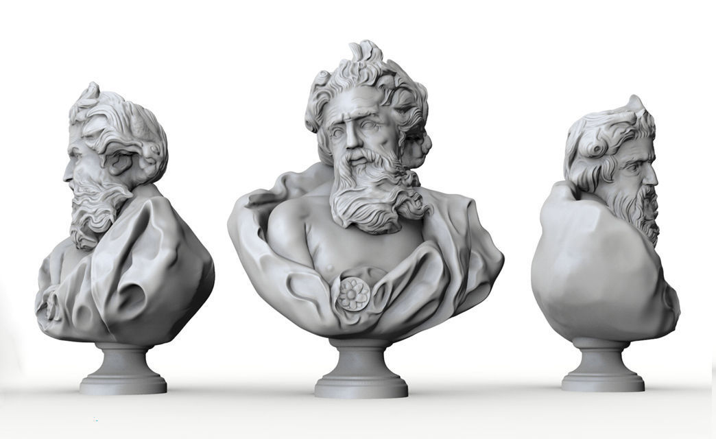 Zeus of Otricoli model 3D model_2