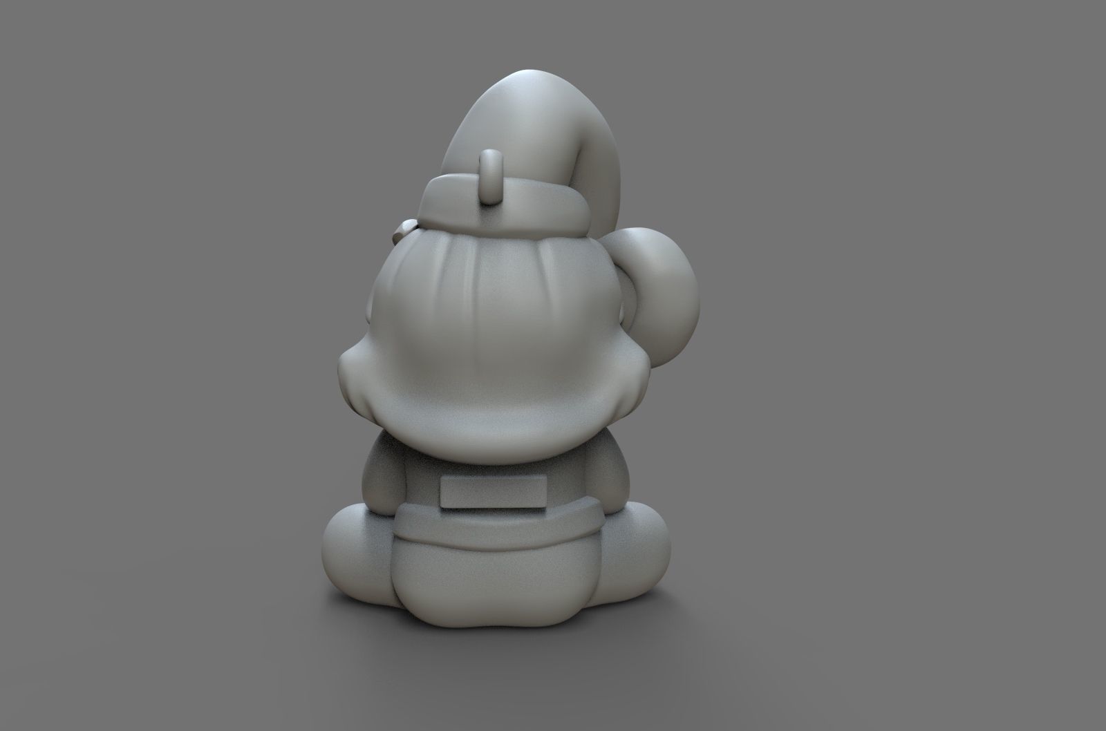 Santa Trinket Free 3D print model_7