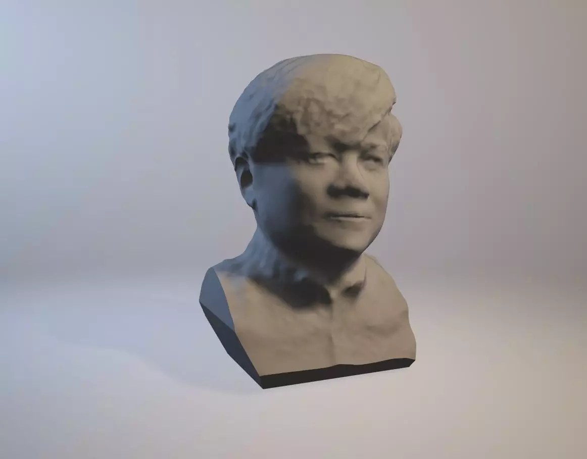 Aska sculpture Free 3D print model_0