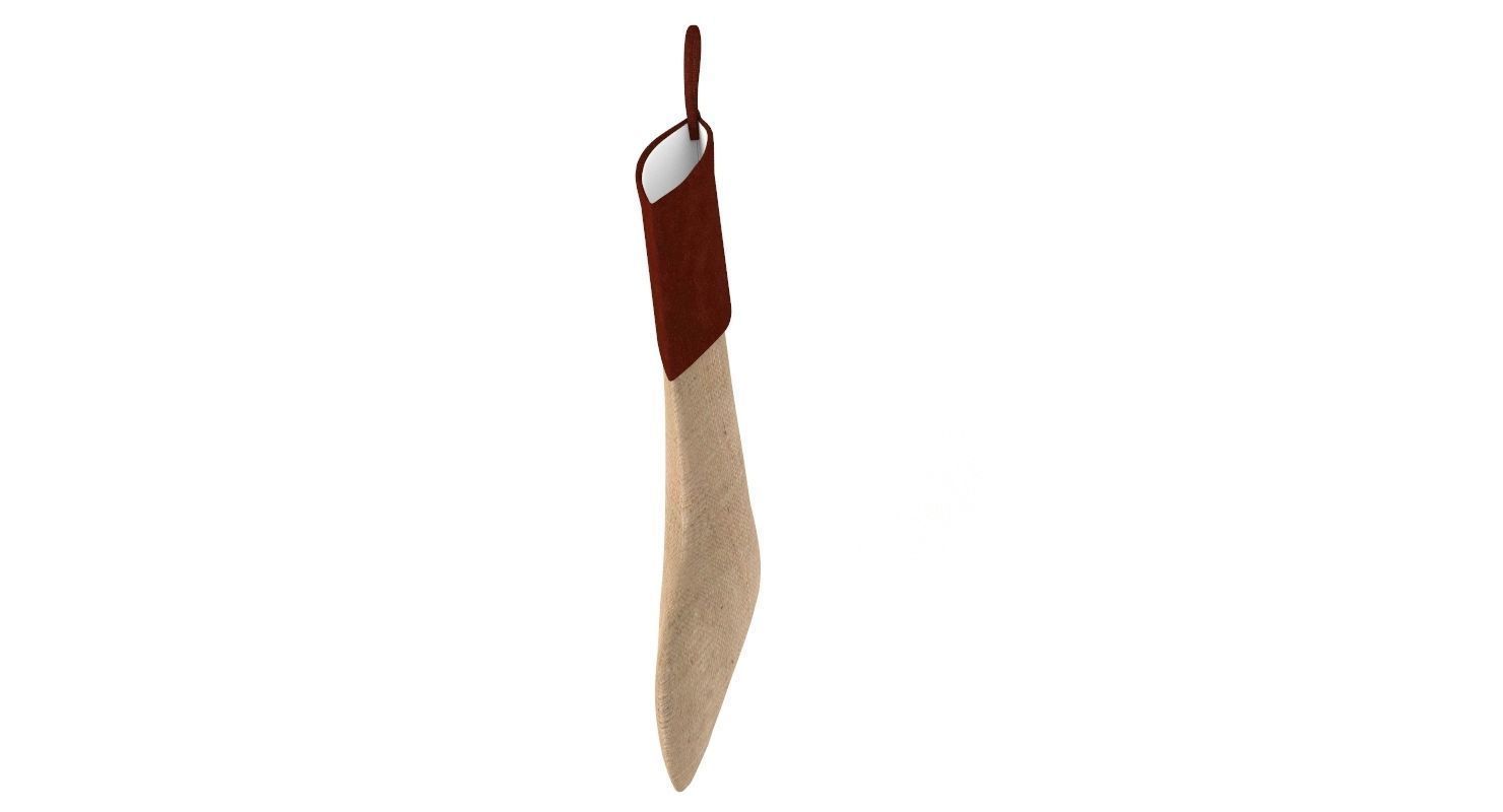 Christmas Stocking V1 3D model_5