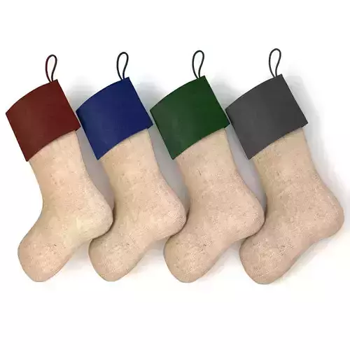 Christmas Stocking V1 3D model