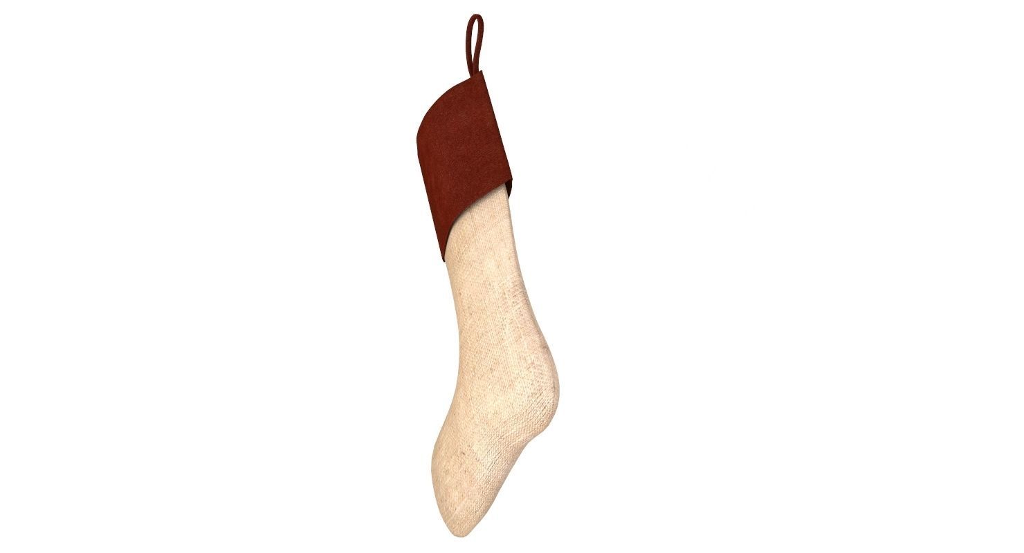Christmas Stocking V1 3D model_9
