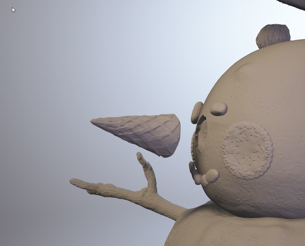 Snowman 3D print model_11