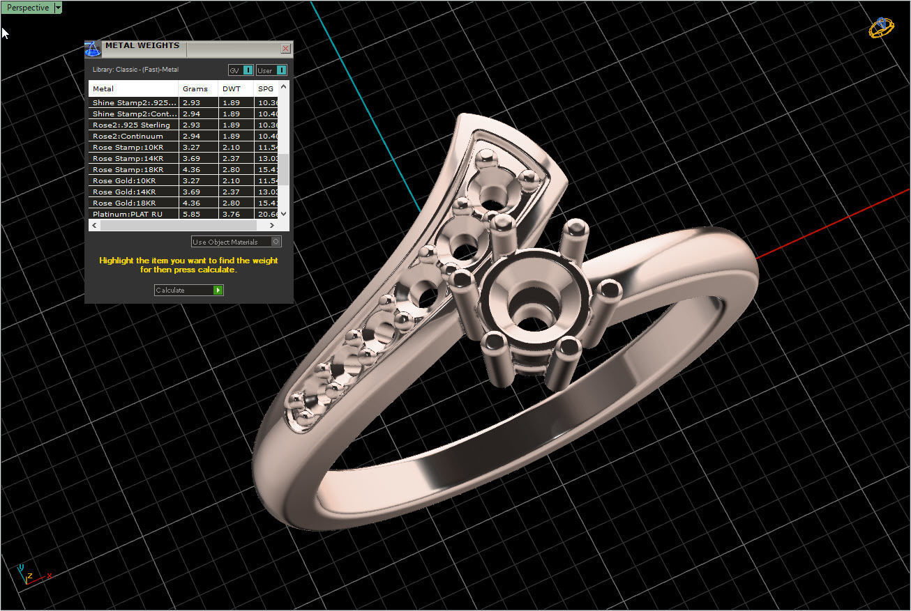 kengkod64v2 person diamond ring gold 3D print model_10