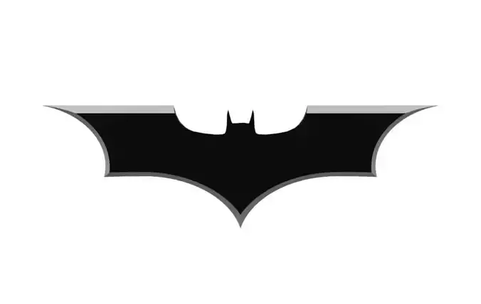 Batarang Throwing Weapon Low-poly 3D model