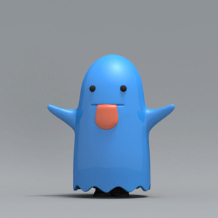 Bed sheet Boo Boo 3D Print ready Free 3D print model