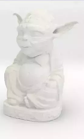 Yoddha star wars yoda figurine 3D print model