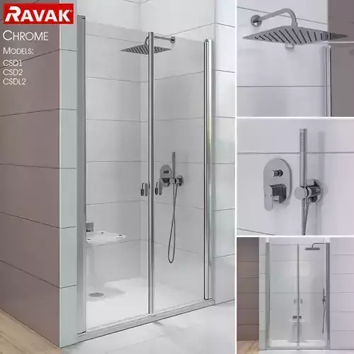 Shower doors Ravak Chrome