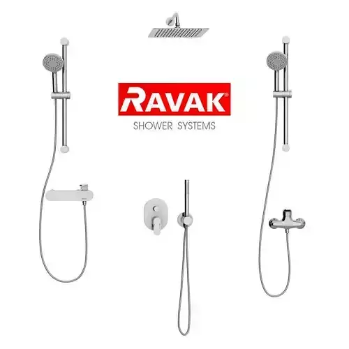 Bathroom mixer set Ravak - set 02