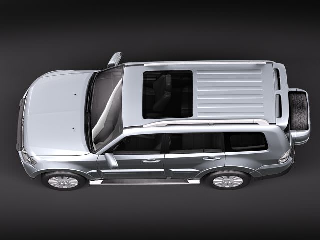 Mitsubishi Pajero 2010 3D model_7