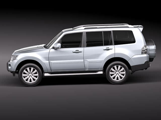 Mitsubishi Pajero 2010 3D model_6