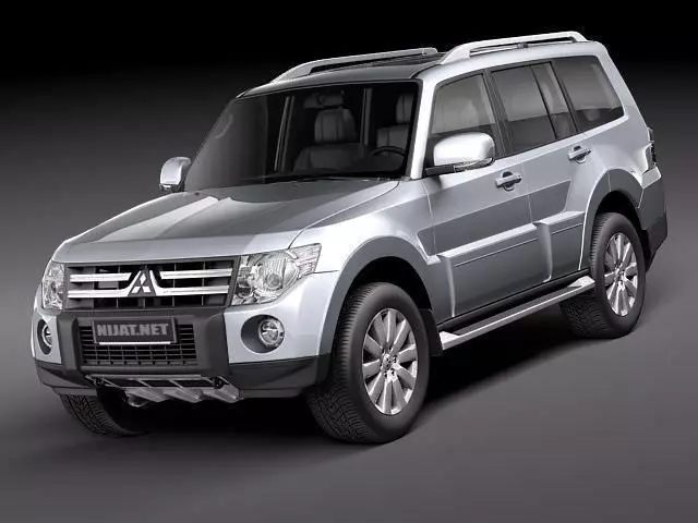 Mitsubishi Pajero 2010 3D model_0