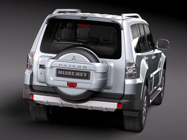 Mitsubishi Pajero 2010 3D model_5