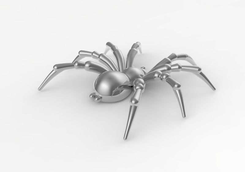 Pendant Spider 3D print model_2