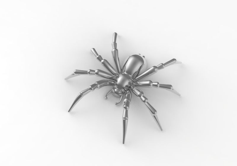 Pendant Spider 3D print model_1