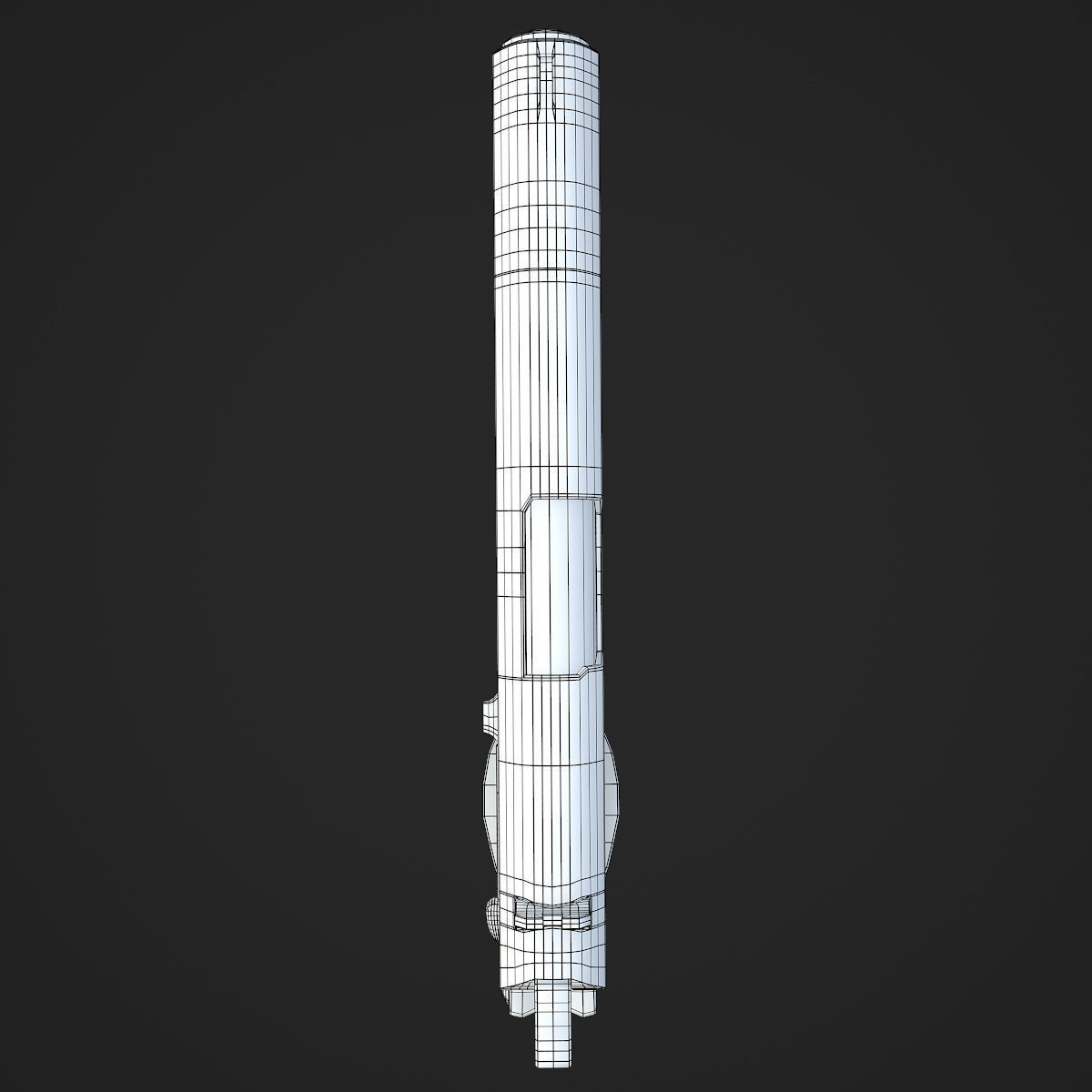 Colt M1911A1 Pistol  Low-poly 3D model_82