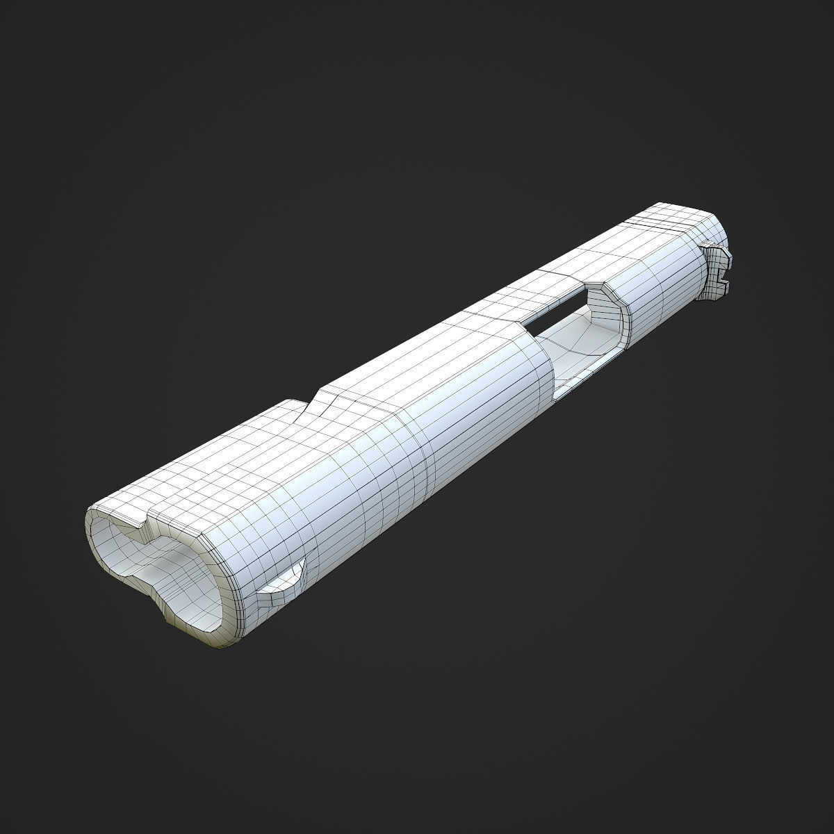 Colt M1911A1 Pistol  Low-poly 3D model_121