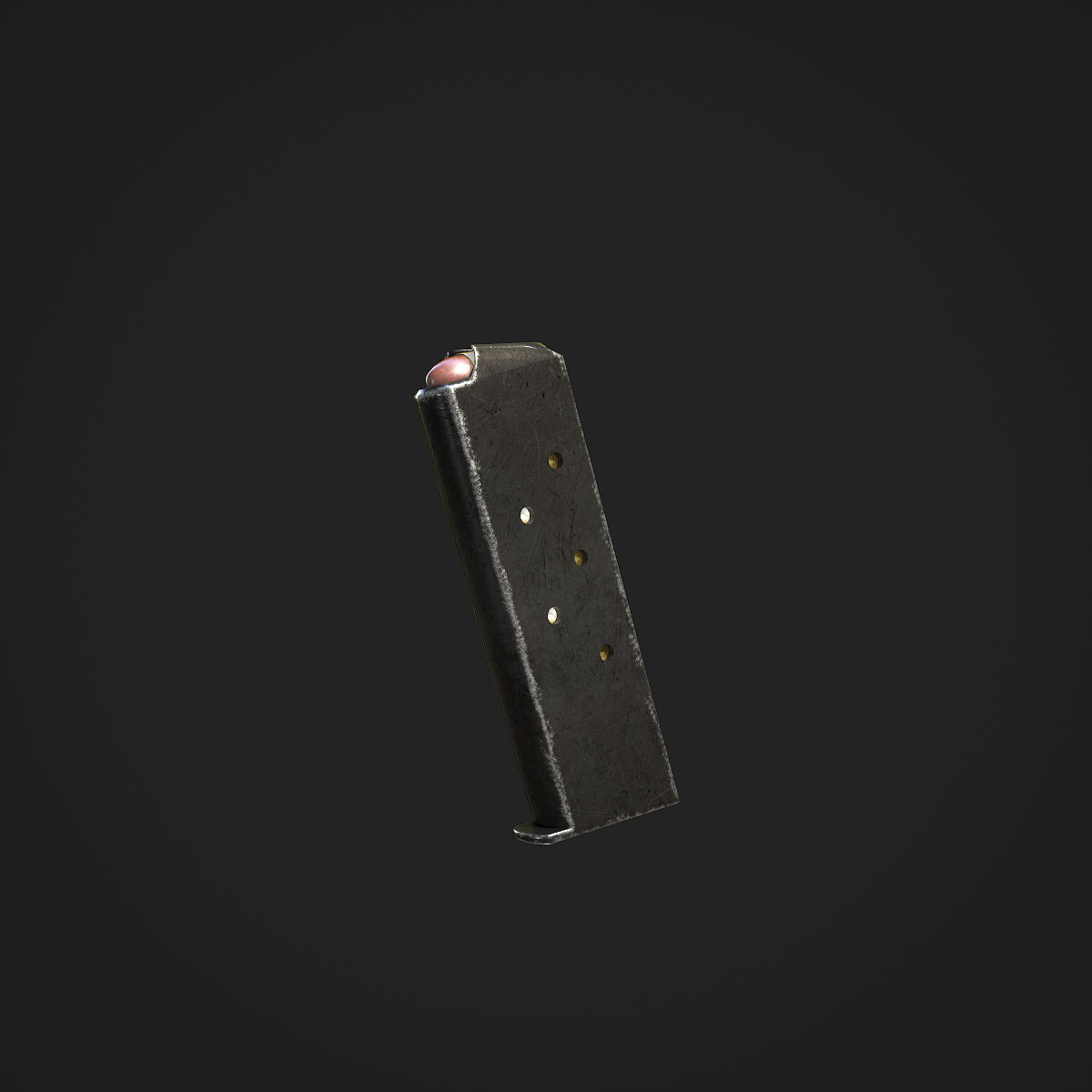 Colt M1911A1 Pistol  Low-poly 3D model_57