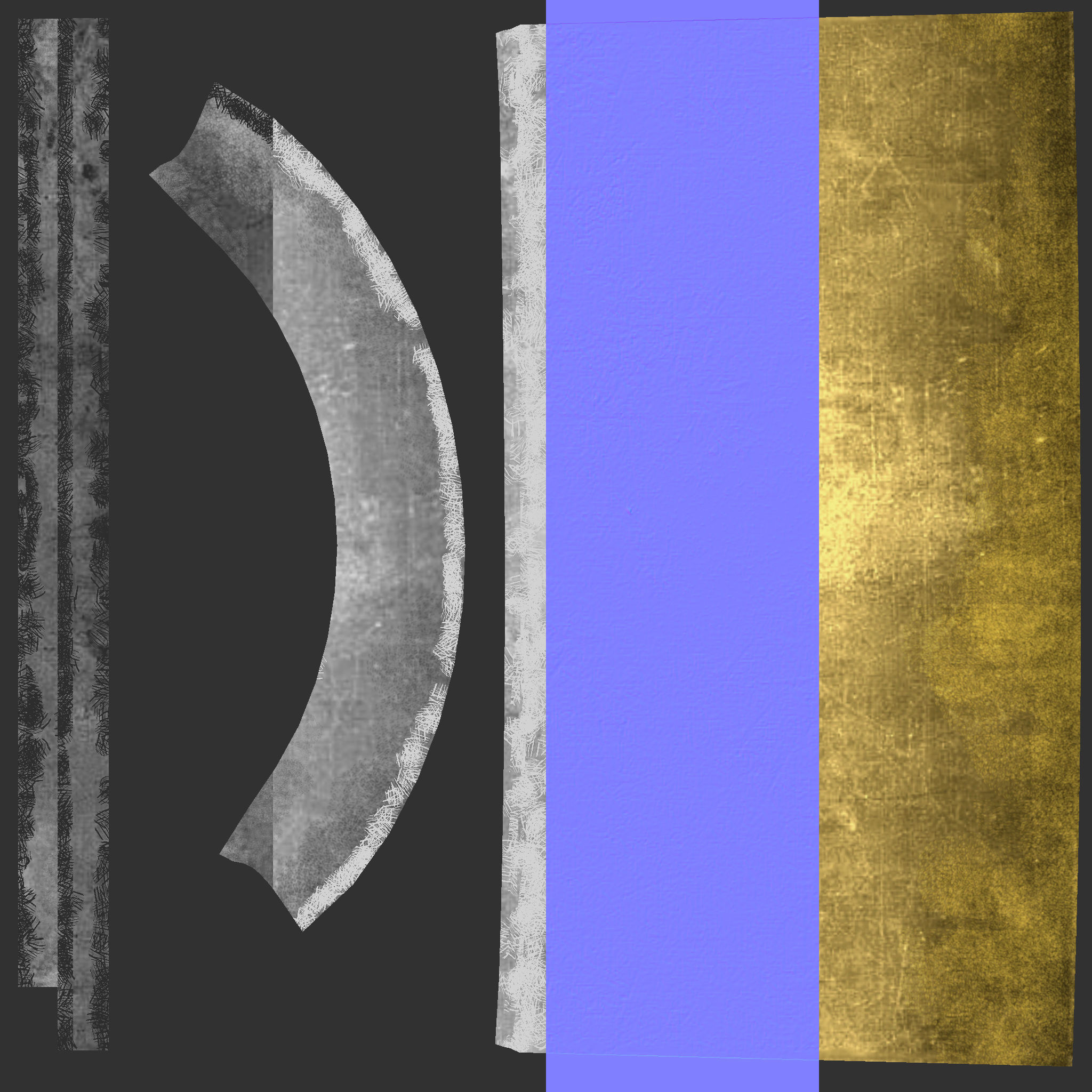 Colt M1911A1 Pistol  Low-poly 3D model_75