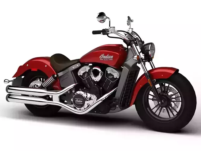 Indian Scout 2015 3D model