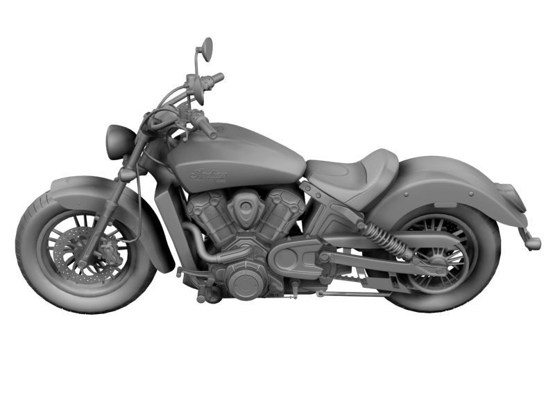 Indian Scout 2015 3D model_11